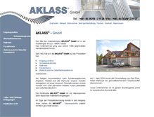 Tablet Screenshot of aklass.de